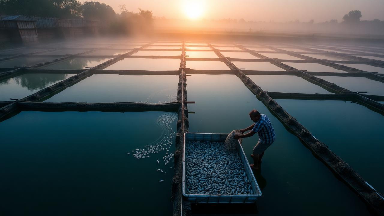 Largest freshwater fish hatchery cluster in South Asia