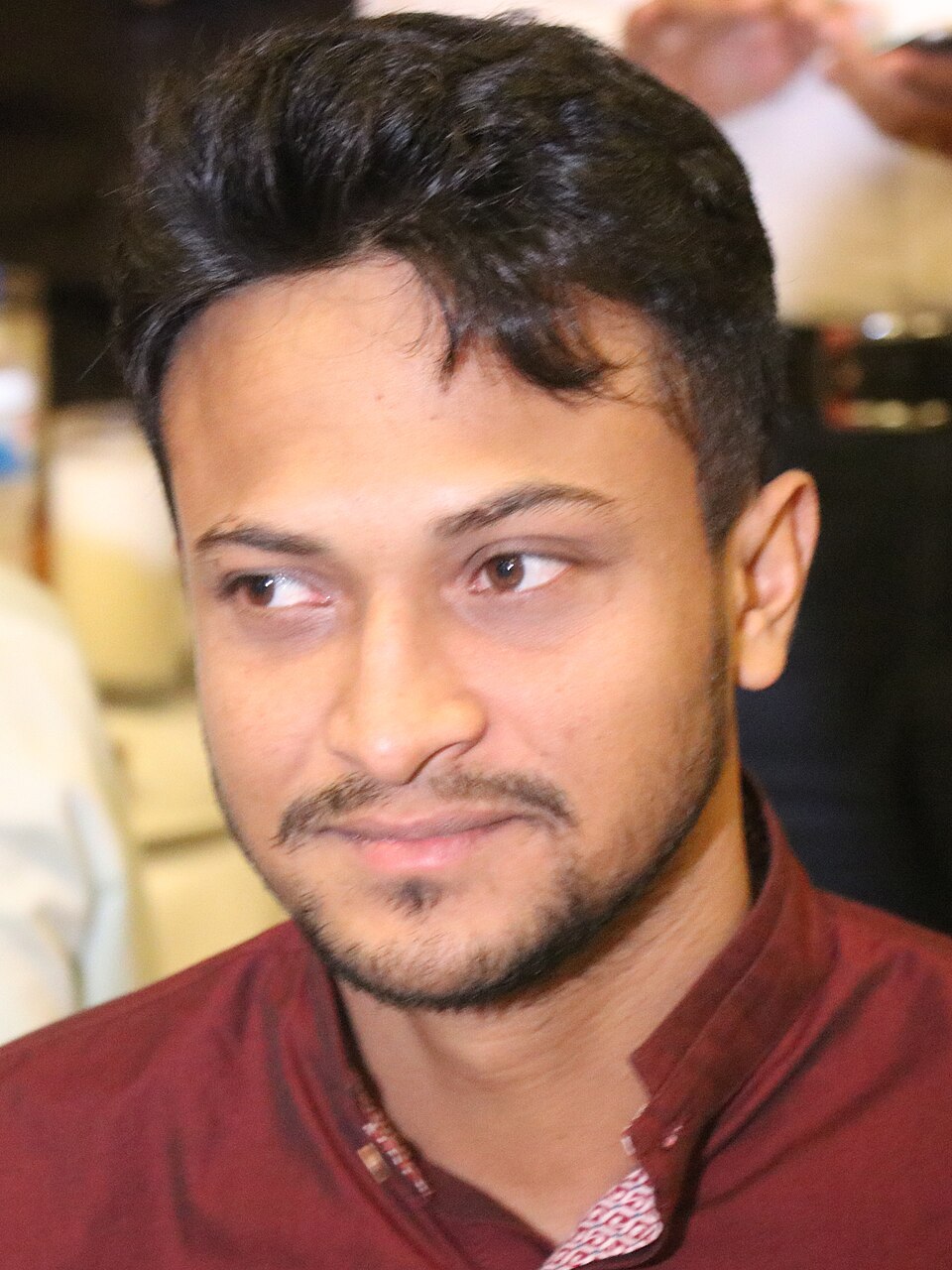 Portrait of Shakib Al Hasan